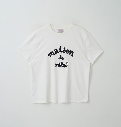 Rolarola - Maison de Rola Embroidery Loose Fit T-Shirt