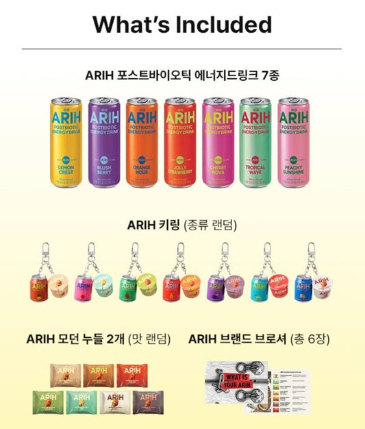 ARIH - Postbiotic Energy Drink