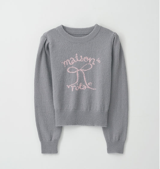 Rolarola - Ribbon Puff Sleeve Knit