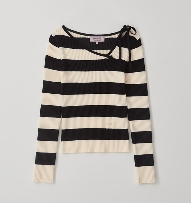 Rolarola - Cut Out Ribbon Boarder Knit