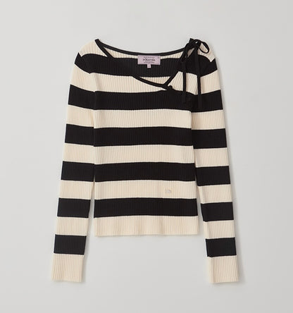 Rolarola - Cut Out Ribbon Boarder Knit