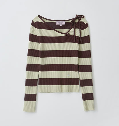 Rolarola - Cut Out Ribbon Boarder Knit