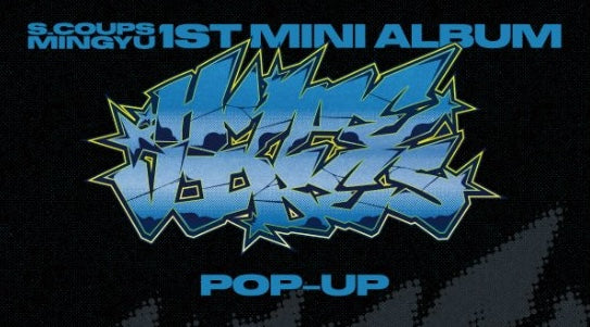 S.Coups x Mingyu - 에스쿱스X민규 1st Mini Album ‘HYPE VIBES’ POP-UP Official Merch