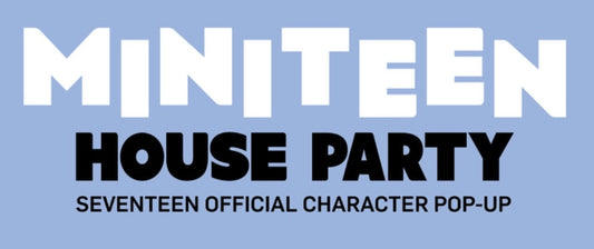 SEVENTEEN Official Character <MINITEEN HOUSE PARTY> Official Merch