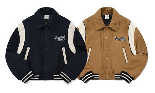KIRSH - Doodle Cherry Varsity Jacket