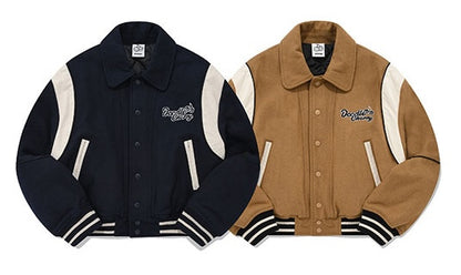 KIRSH - Doodle Cherry Varsity Jacket