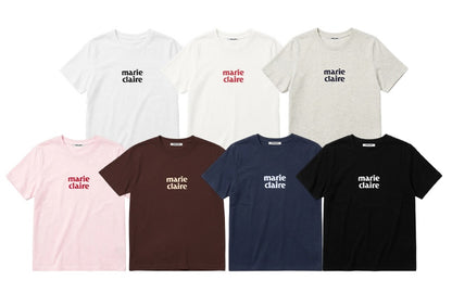 Marie Claire - Basic Logo Short Sleeve T-shirt
