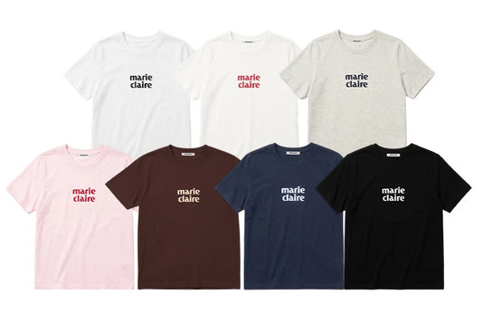 Marie Claire - Basic Logo Short Sleeve T-shirt