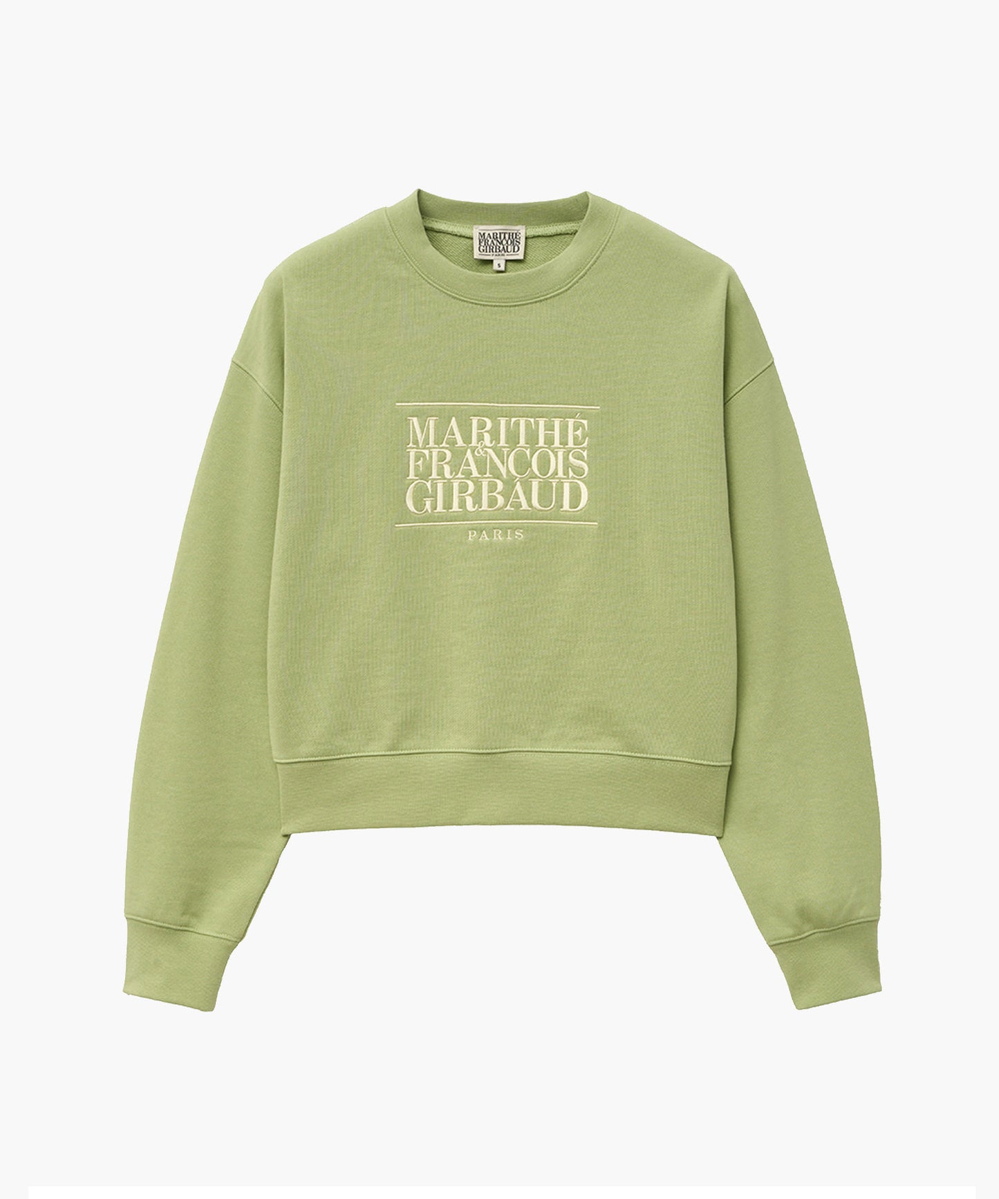 MARITHÉ FRANÇOIS GIRBAUD - Classic Logo Crop Sweatshirt