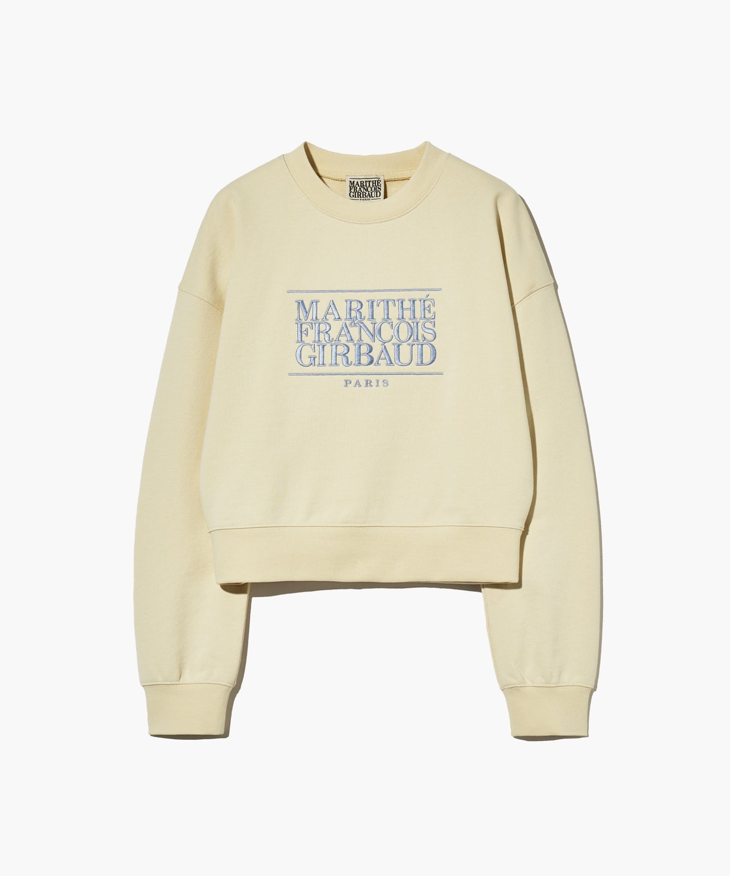 MARITHÉ FRANÇOIS GIRBAUD - Classic Logo Crop Sweatshirt