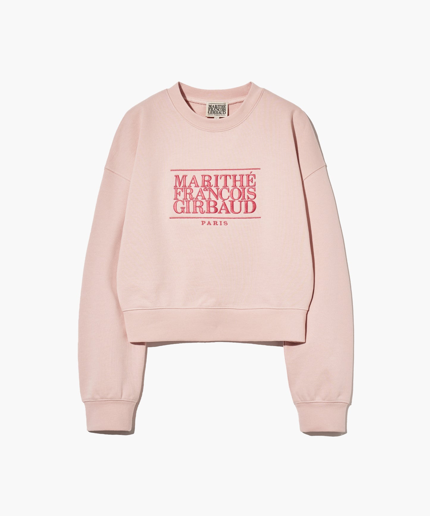 MARITHÉ FRANÇOIS GIRBAUD - Classic Logo Crop Sweatshirt