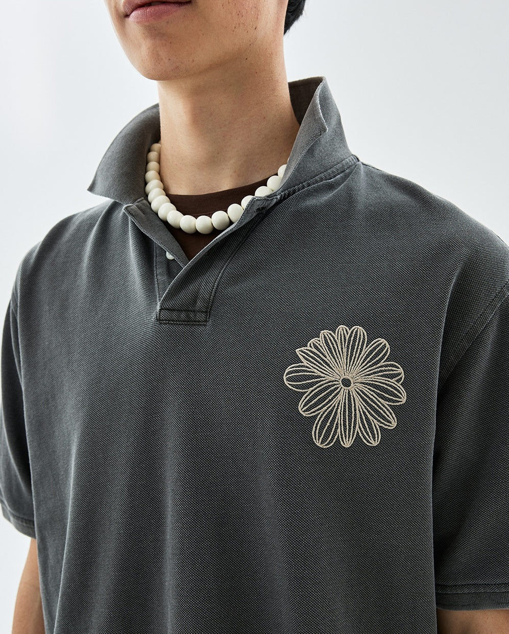 Mardi Mercredi - Shirt Piquet La Fleur