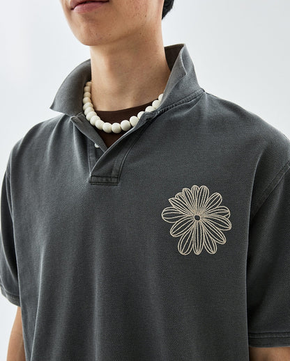 Mardi Mercredi - Shirt Piquet La Fleur