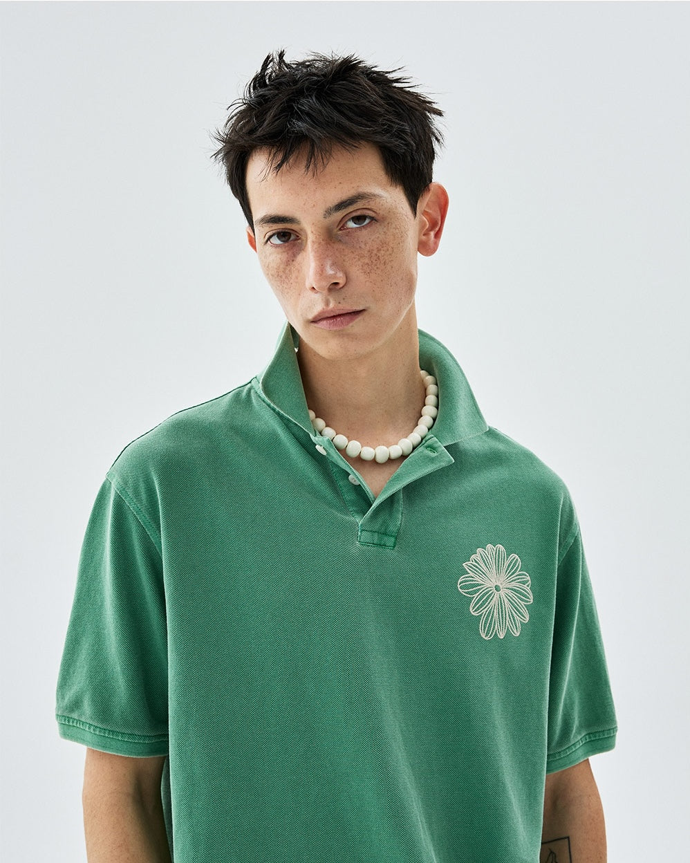 Mardi Mercredi - Shirt Piquet La Fleur