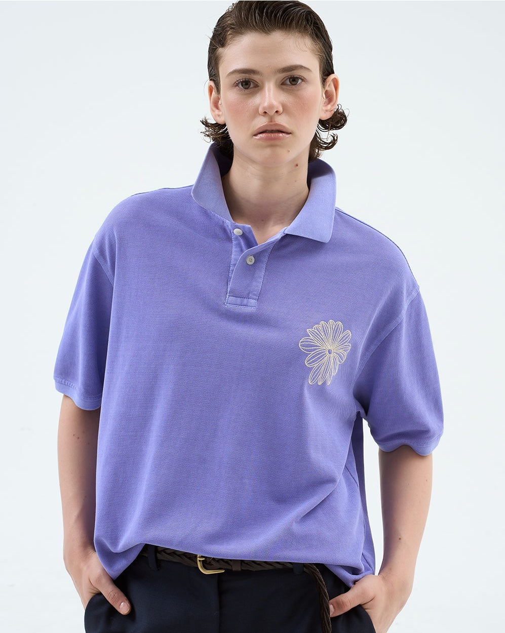 Mardi Mercredi - Shirt Piquet La Fleur