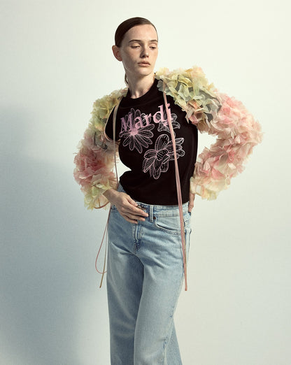 Mardi Mercredi - TShirt Triple Flower