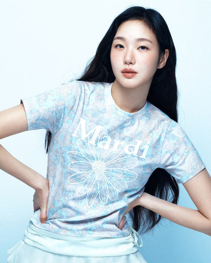 Mardi Mercredi - TShirt Fleur Flowermardi