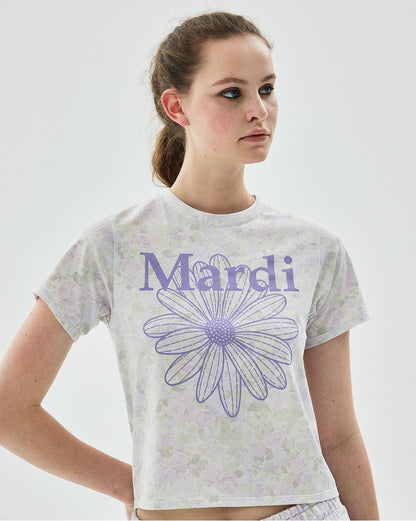 Mardi Mercredi - TShirt Fleur Flowermardi