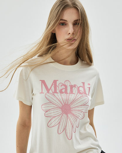 Mardi Mercredi - TShirt Flowermardi