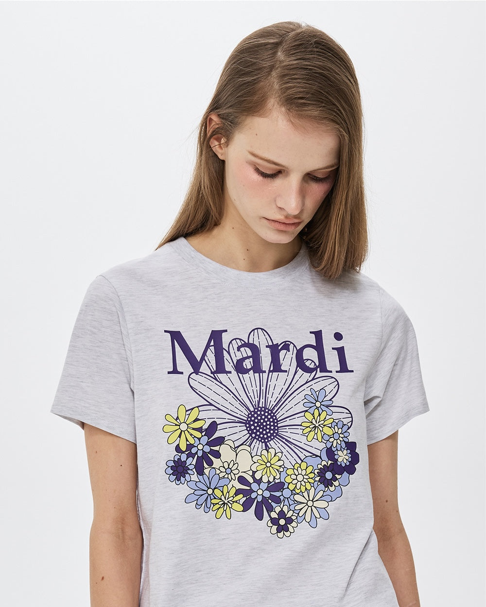 Mardi Mercredi - TShirt Flowermardi Jardin