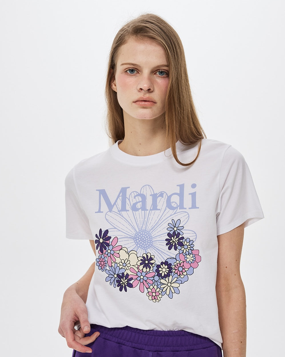 Mardi Mercredi - TShirt Flowermardi Jardin