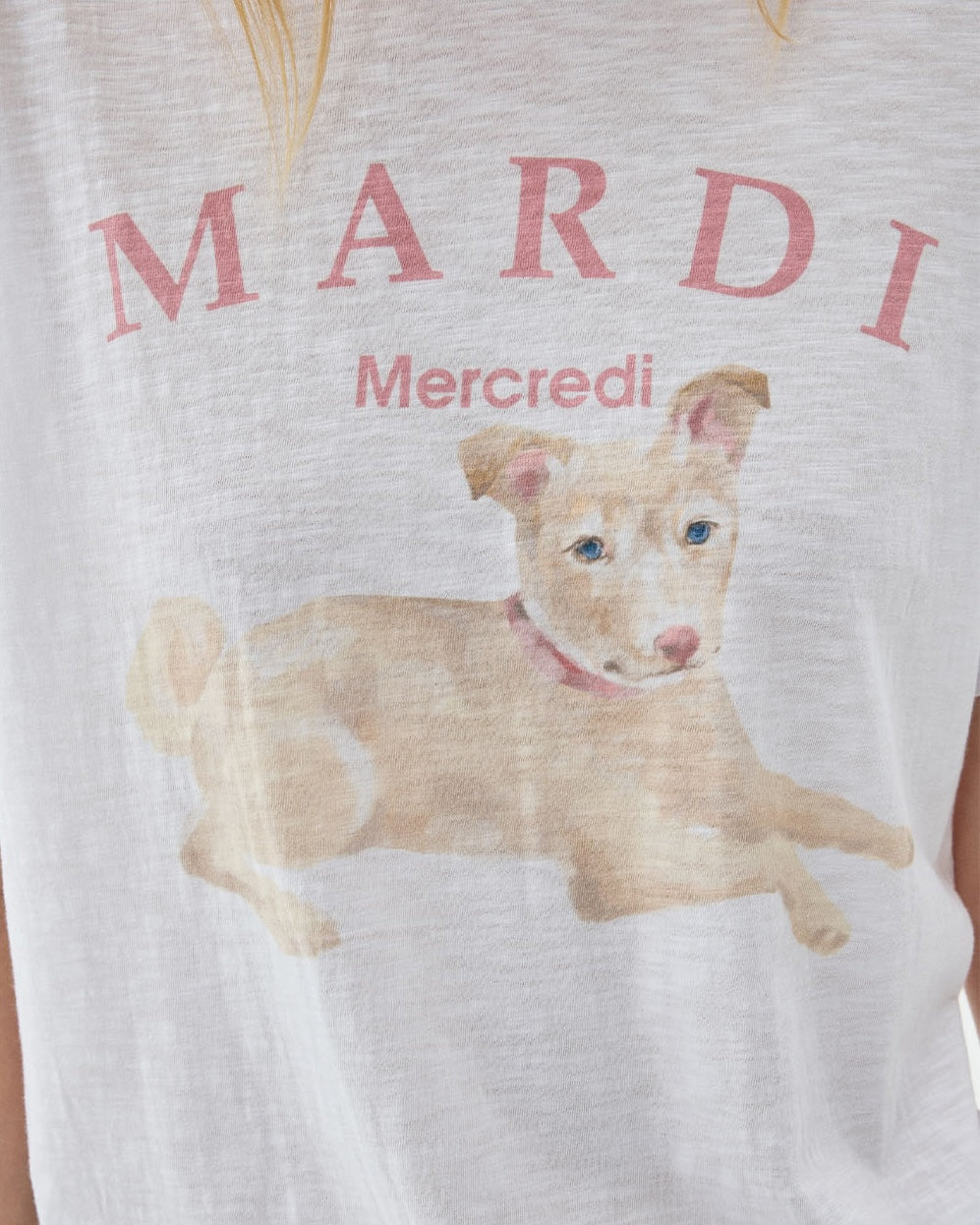 Mardi Mercredi - TShirt Nez Tout Rose 01