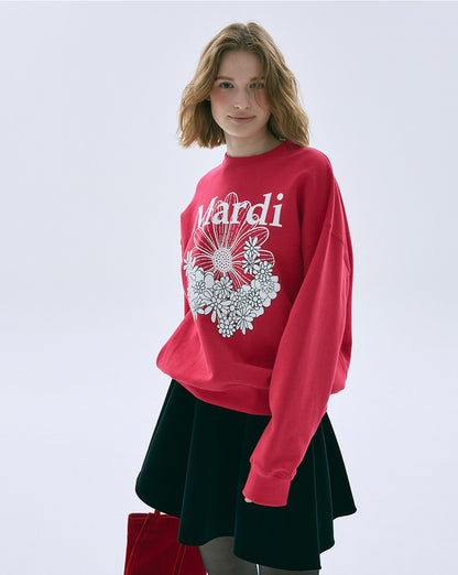 Mardi Mercredi - Sweatshirt Flowermardi Jardin