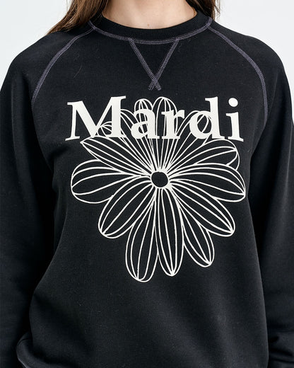 Mardi Mercredi - Sweatshirt Raglan La Fleur