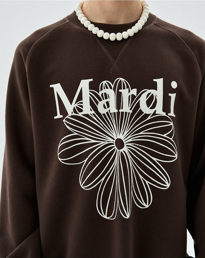 Mardi Mercredi - Sweatshirt Raglan La Fleur