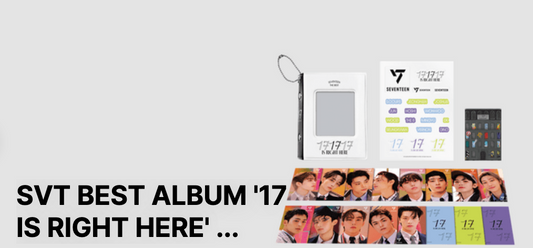 SEVENTEEN BEST ALBUM '17 IS RIGHT HERE' POSTER & LENTICULAR Merch