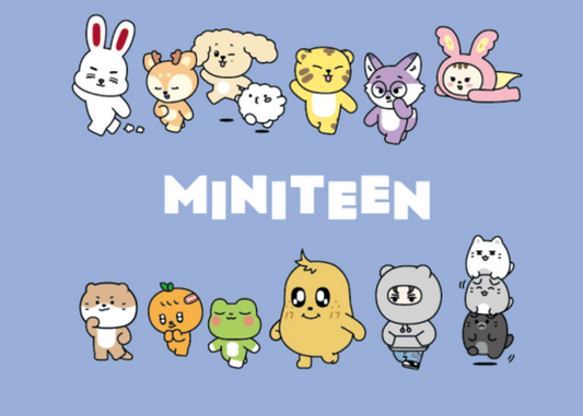 SEVENTEEN Official Character “MINITEEN” Official Merch