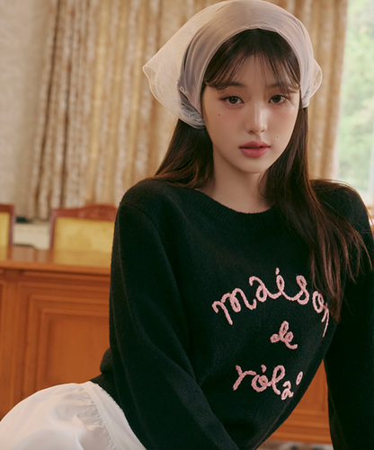 Rolarola - Maison De Rola Embroidery Knit