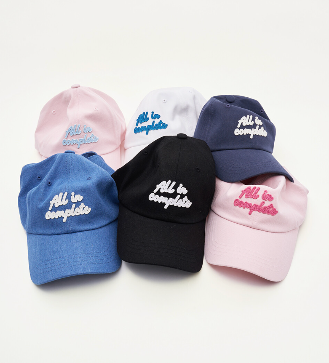 AllIncomplete - Fluid Applique Ball Cap