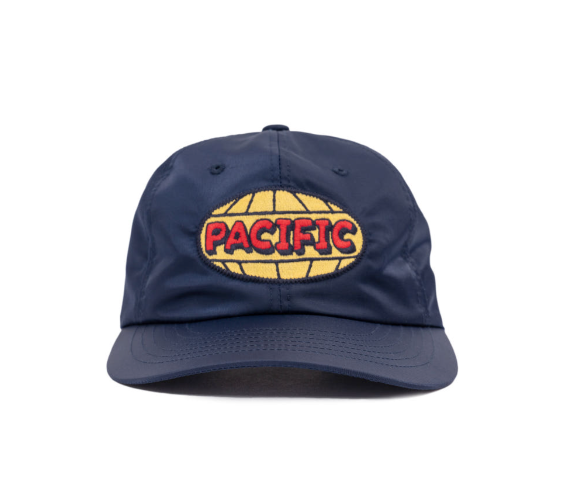 Big Wave Collective - Pacific Embroidered Nylon Wide Cap