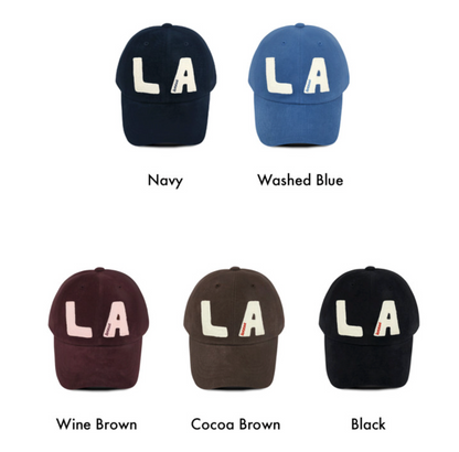 Lin Avenue - Block LA Chain Stitch Ball Cap