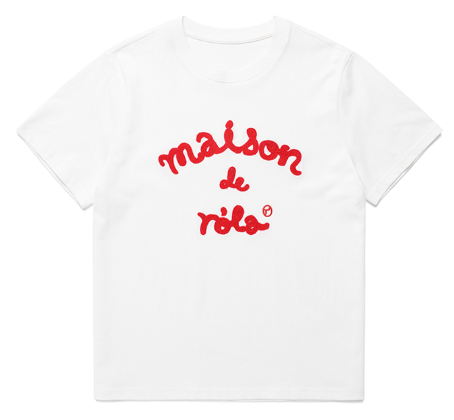 Rolarola - Maison de Rola Embroidery T-Shirt