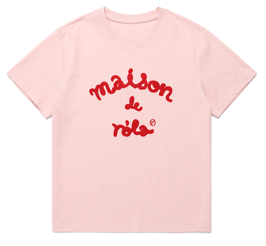 Rolarola - Maison de Rola Embroidery T-Shirt