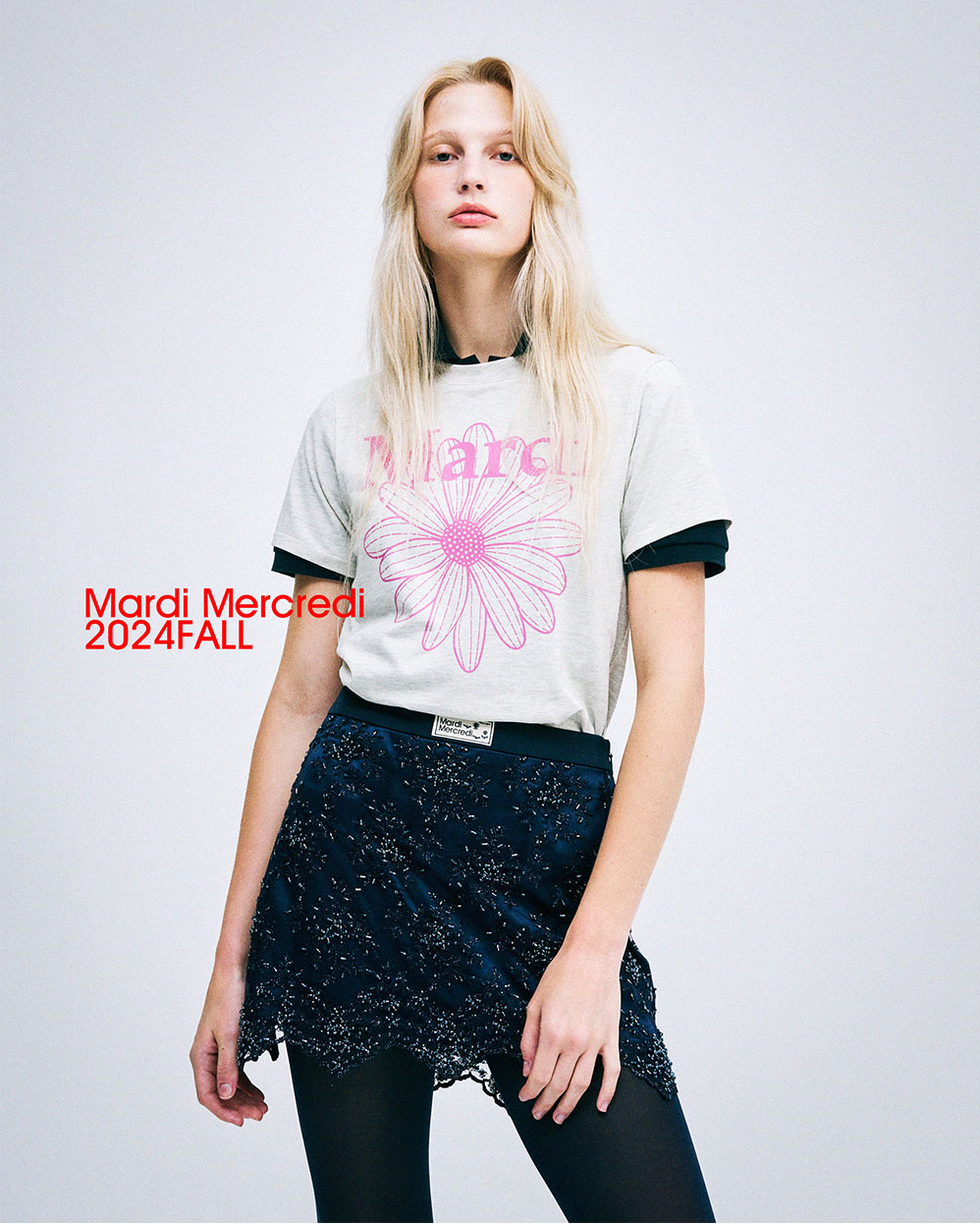 Mardi Mercredi - TShirt Flowermardi