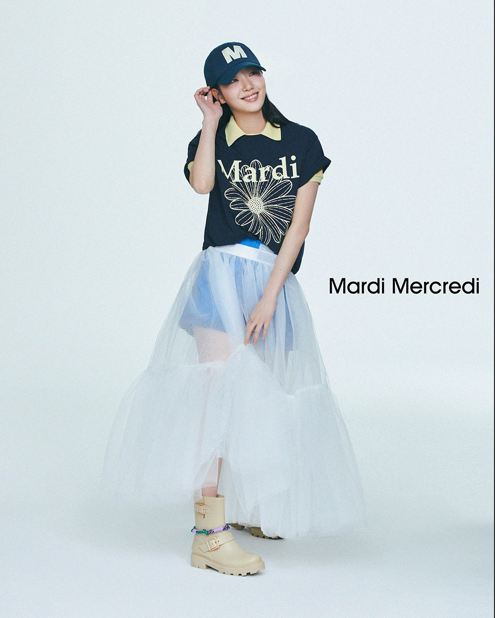 Mardi Mercredi - TShirt Flowermardi