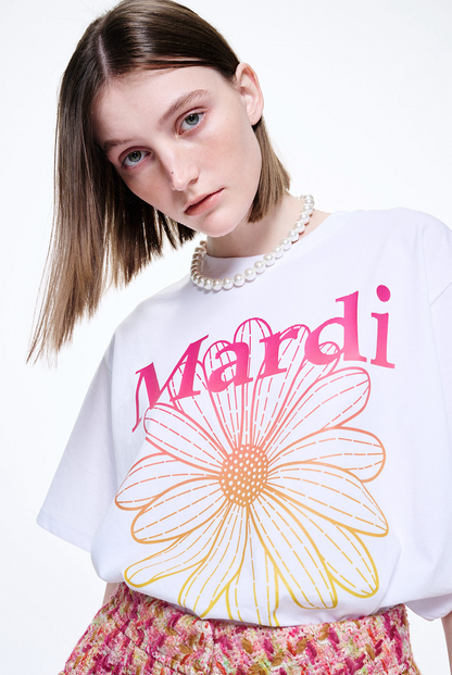 Mardi Mercredi - TShirt Flowermardi