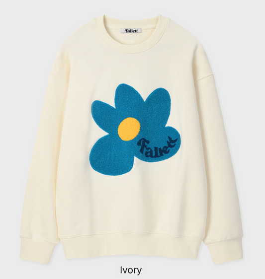 Fallet - Boucle Flower Sweatshirt