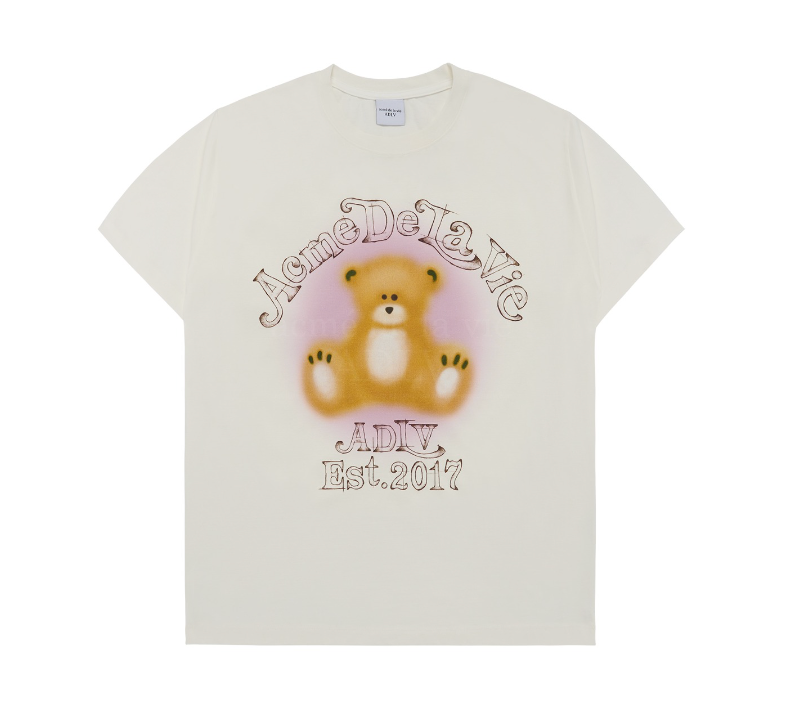 Acmé De La Vie - Blur Sketch Bear Short Sleeve T-Shirt