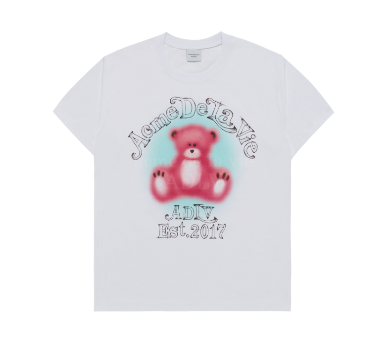 Acmé De La Vie - Blur Sketch Bear Short Sleeve T-Shirt