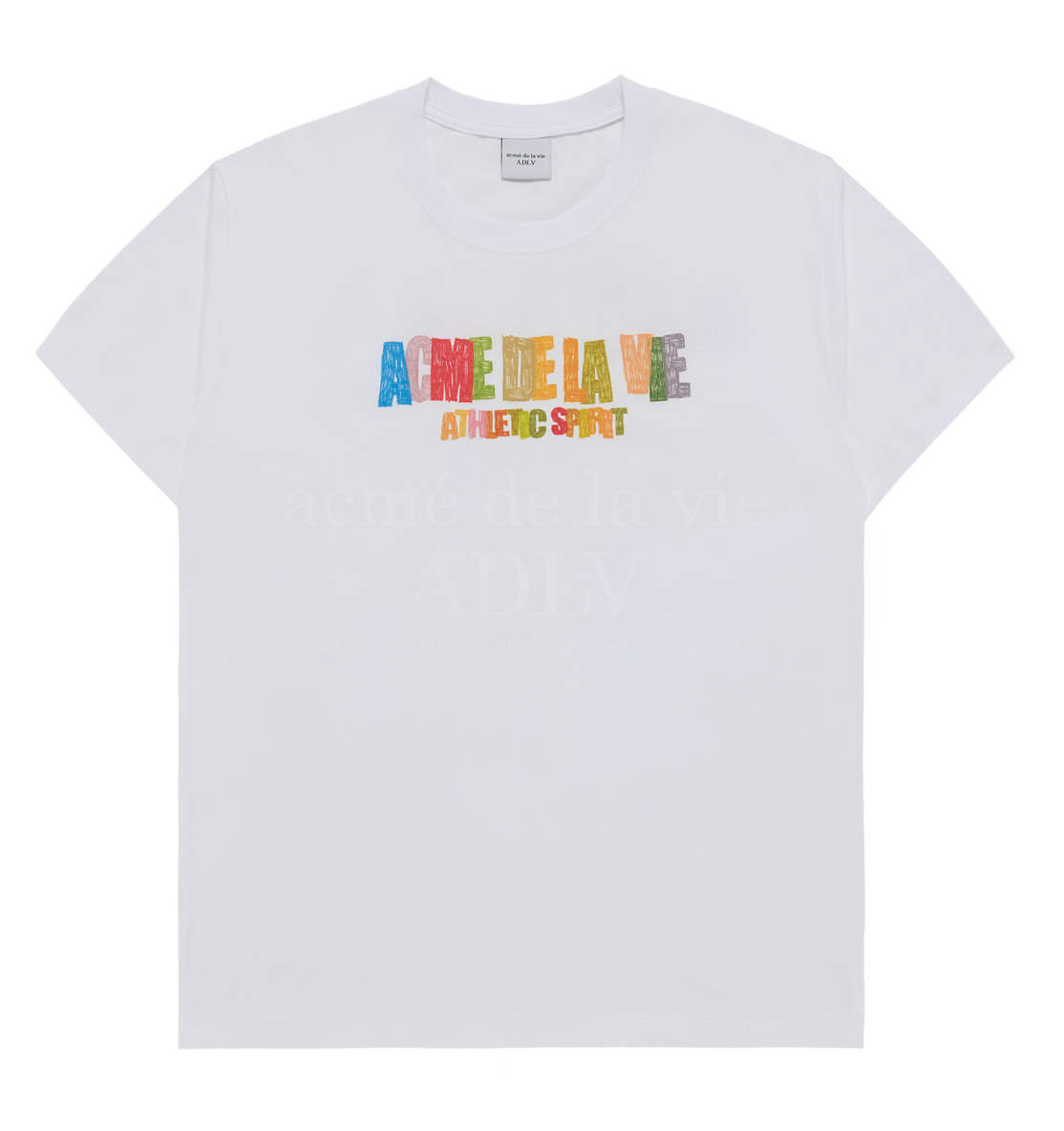 Acmé De La Vie - Crayon Drawing Logo Short Sleeve T-Shirt