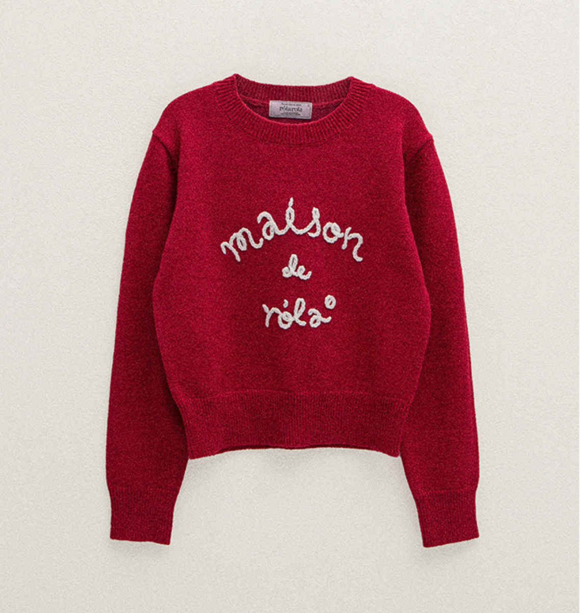 Rolarola - Maison De Rola Embroidery Knit
