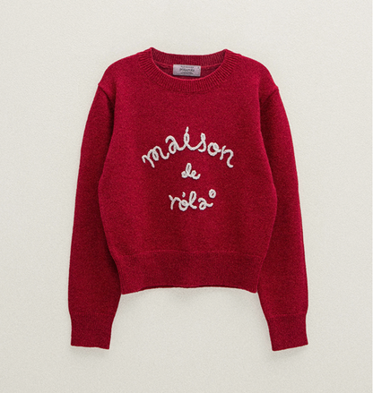 Rolarola - Maison De Rola Embroidery Knit