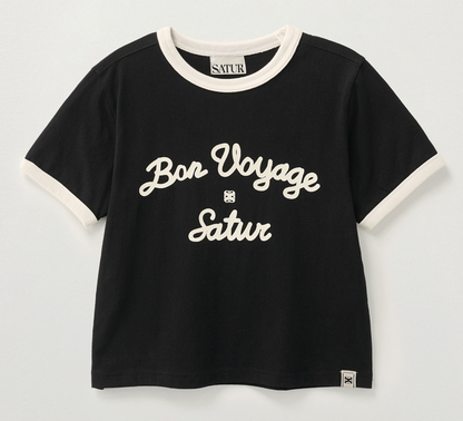 Satur - Bon Voyage Ringer T-Shirt