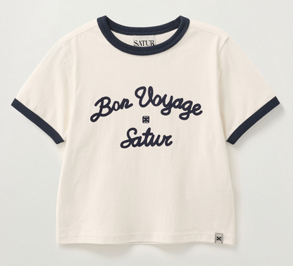 Satur - Bon Voyage Ringer T-Shirt