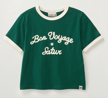 Satur - Bon Voyage Ringer T-Shirt