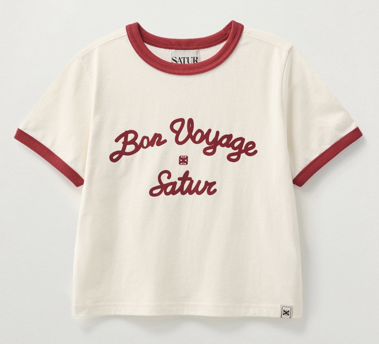 Satur - Bon Voyage Ringer T-Shirt